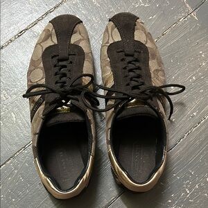 Coach lace sneakers